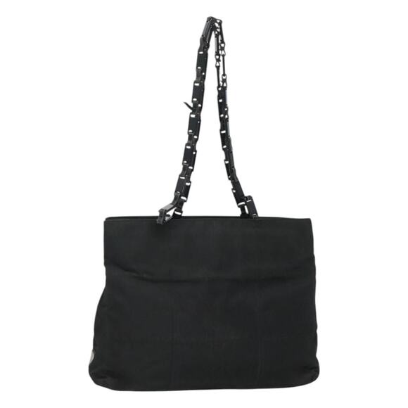 PRADA Tote Bag Nylon Black - Picture 1 of 9